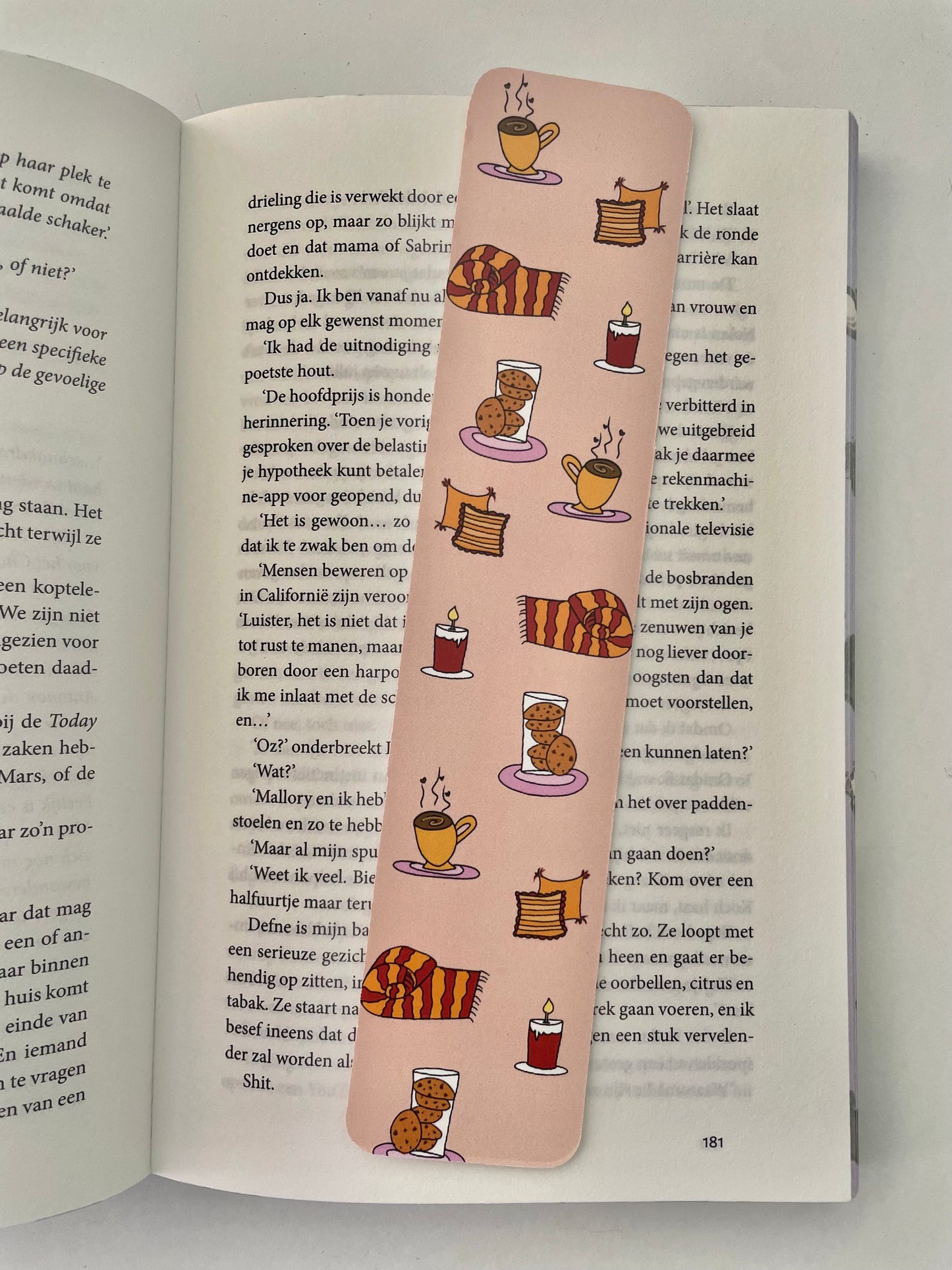 Bookmark - good book on a rainy day