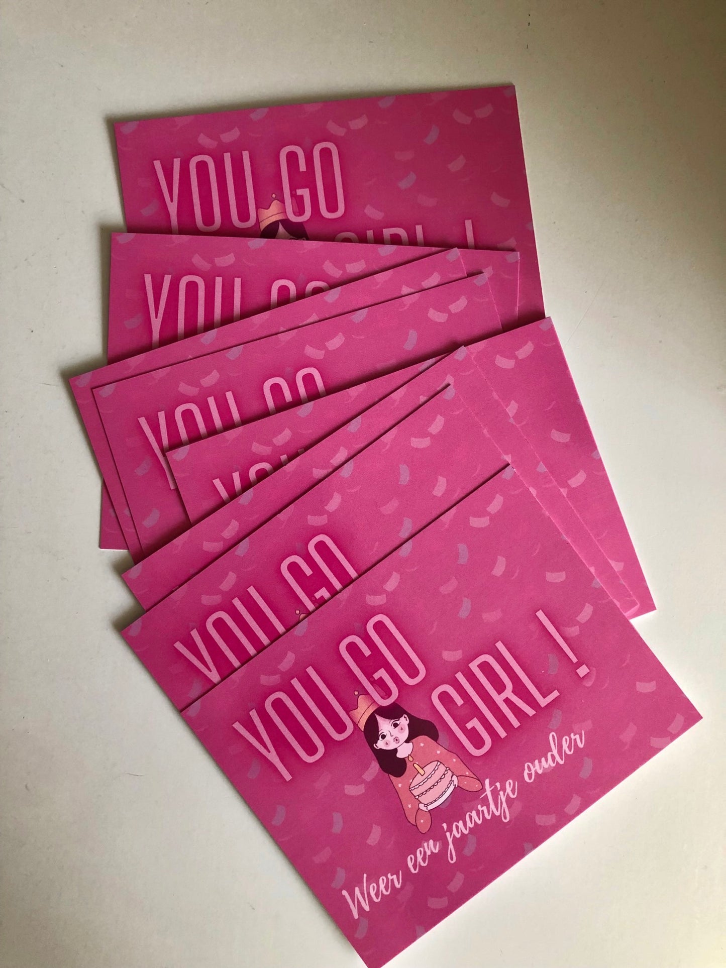 Kaart you go girl