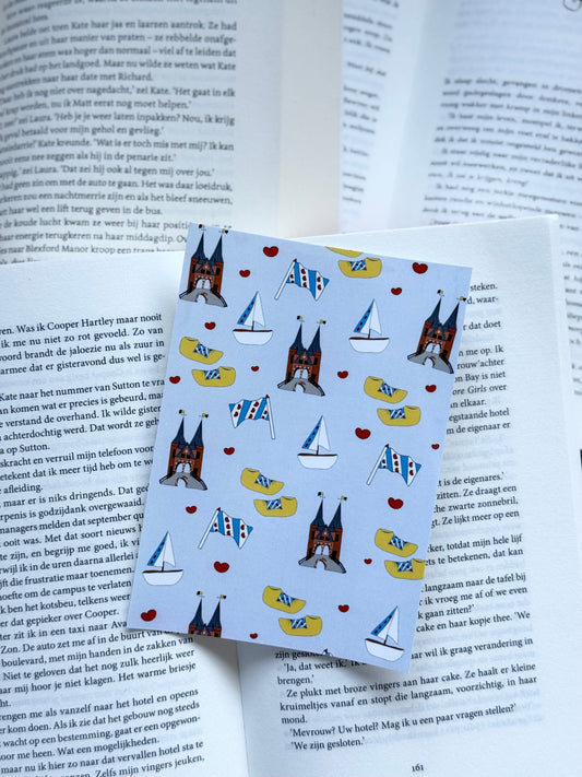 Kaart Sneek/Friesland