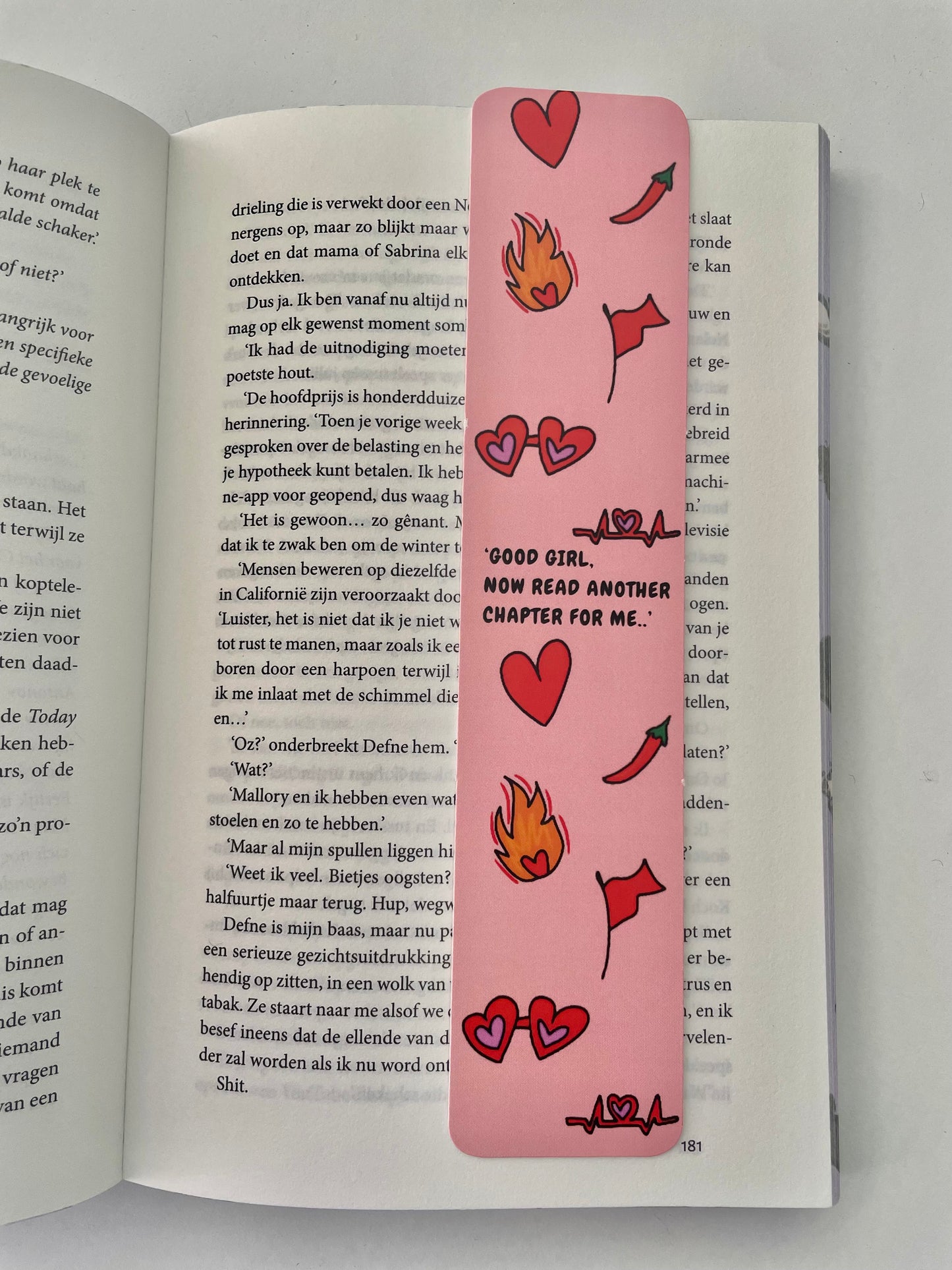 Bookmark - good girl spicy