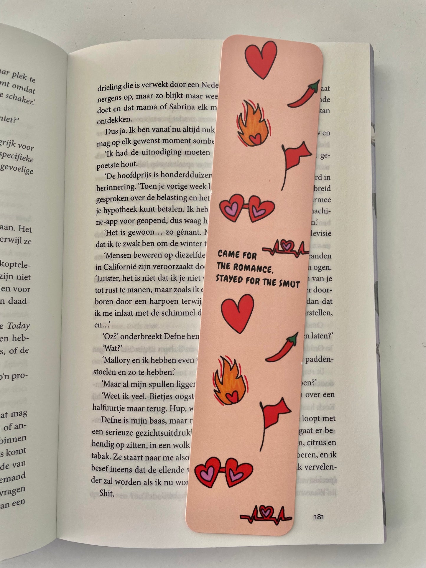 Bookmark - stayed for the smut