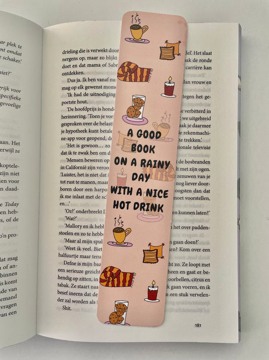 Bookmark - good book on a rainy day