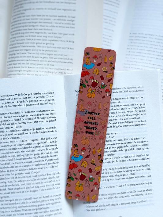 Bookmark - another fall another turned page