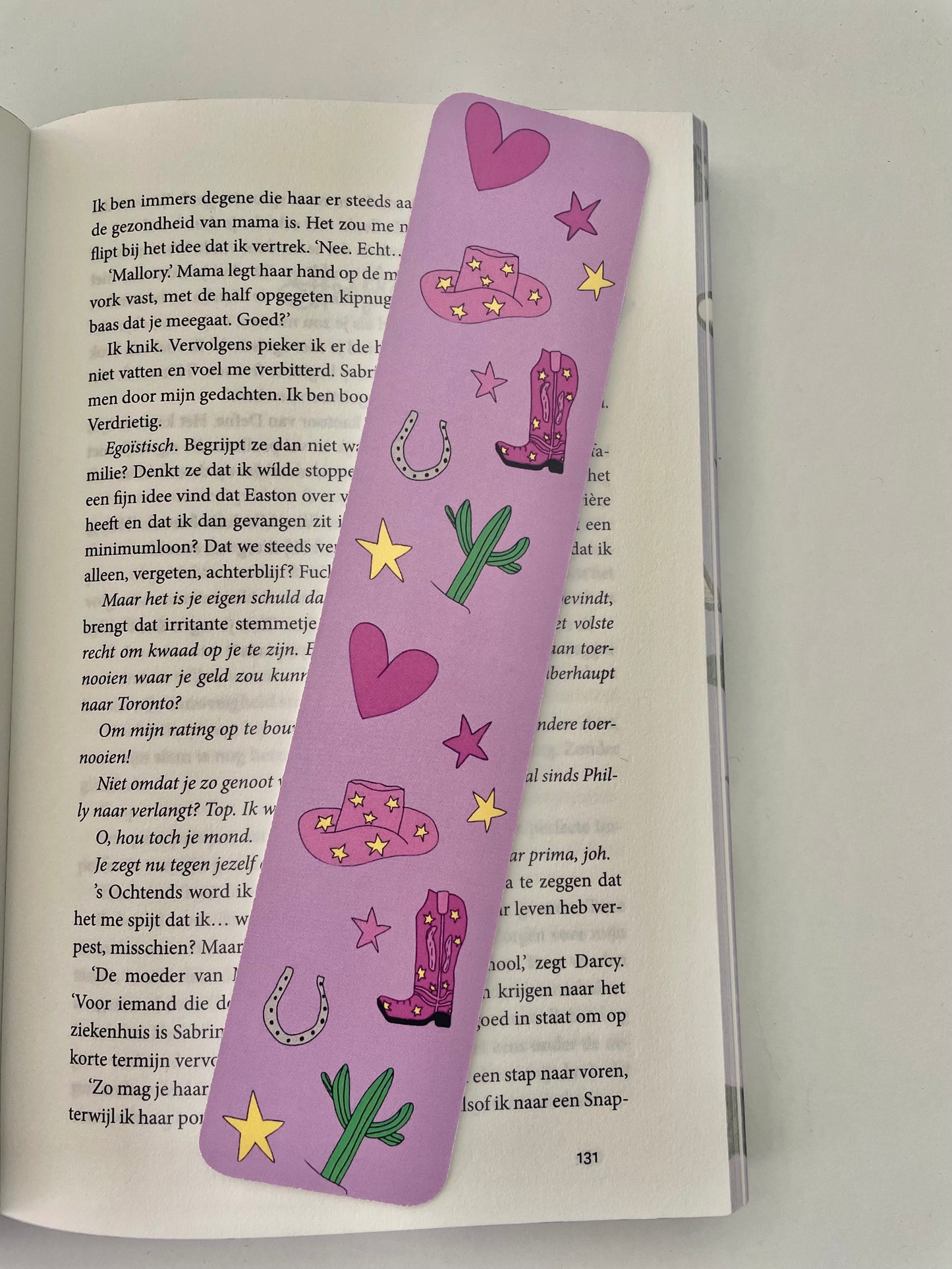 Bookmark - you wear the hat, you ride the cowboy