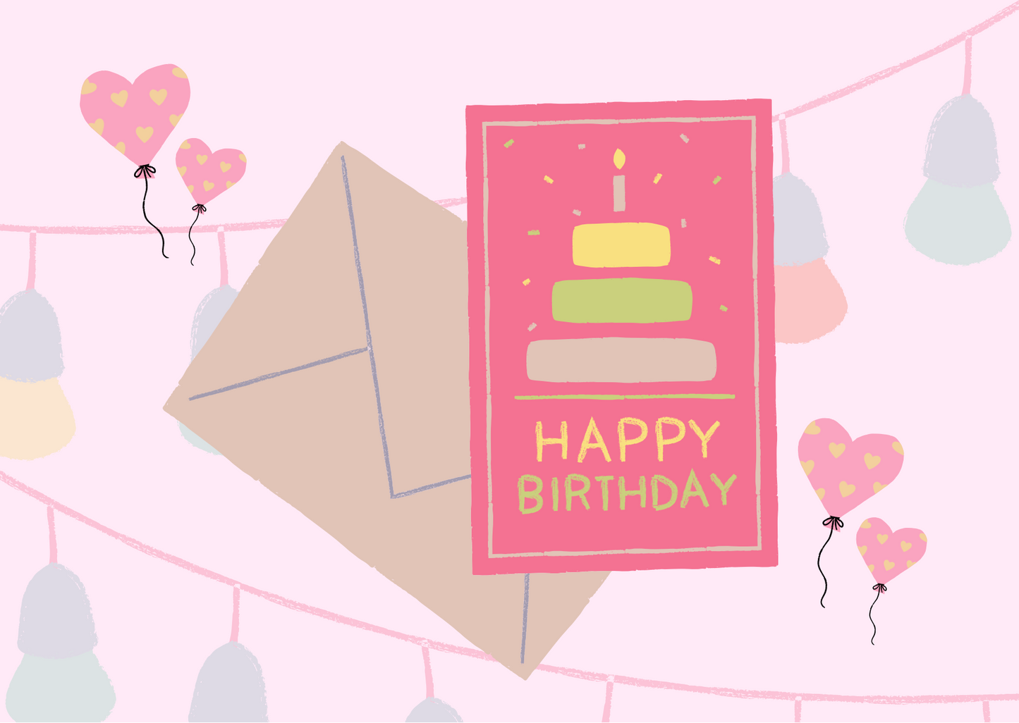 Kaart happy birthday