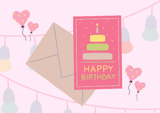 Kaart happy birthday